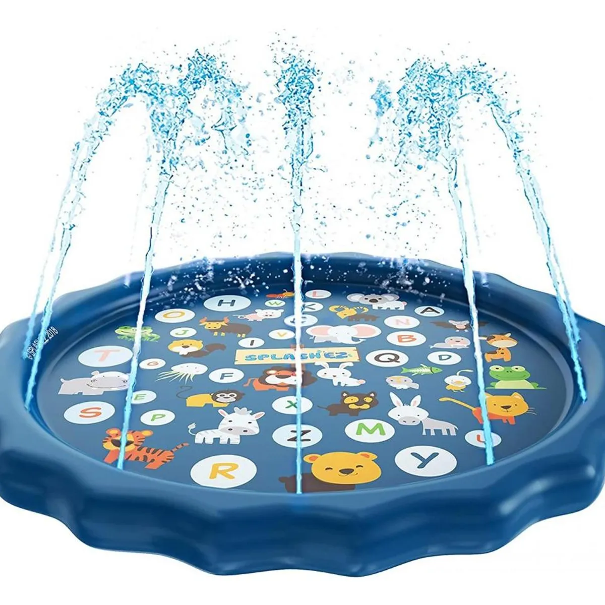 GENERICO - Alfombra Inflable de Agua Redonda para Niños 170 m