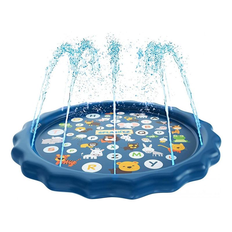 GENERICO - Alfombra Inflable de Agua Redonda para Niños 170 m