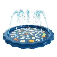 GENERICO - Alfombra Inflable de Agua Redonda para Niños 170 m