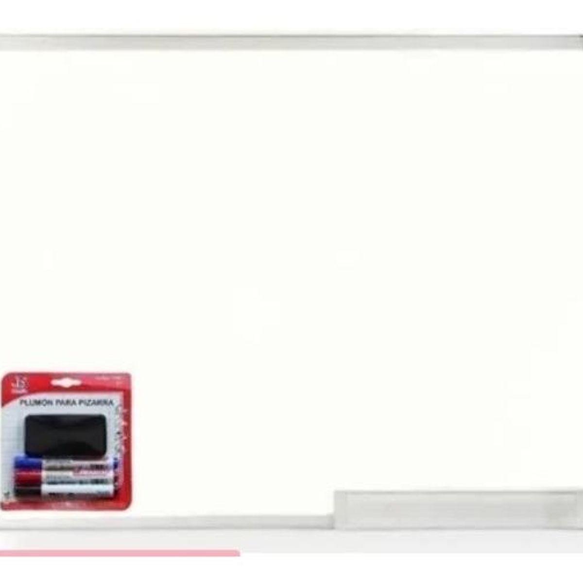 GENERICO - Pizarra Acrílica Magnética 40x60 con Set de Plumones y Borrador
