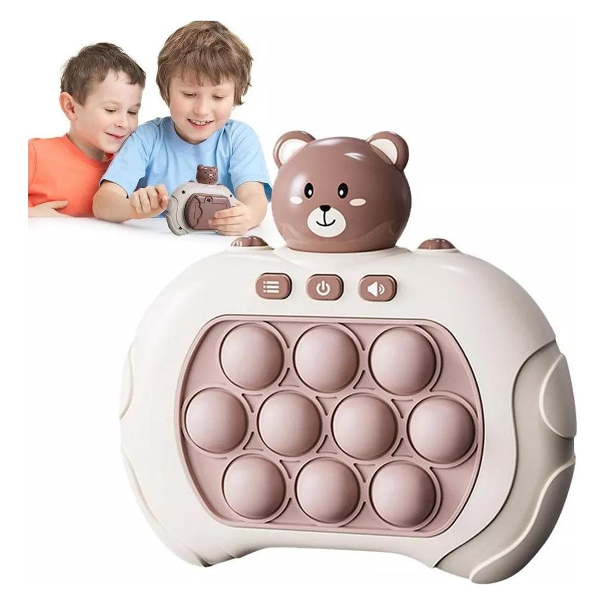 GENERICO - Pop It Electrónico Juguete Sensorial con Luces LED