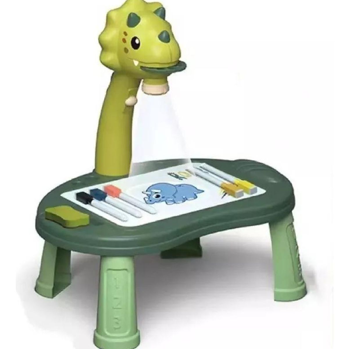 GENERICO - Mesa Proyector Artístico Dinosaurs 34 Piezas para Niños