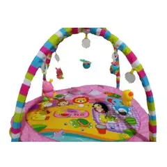 GENERICO - Alfombra de Juego Suave para Bebés con Juguetes Colgantes
