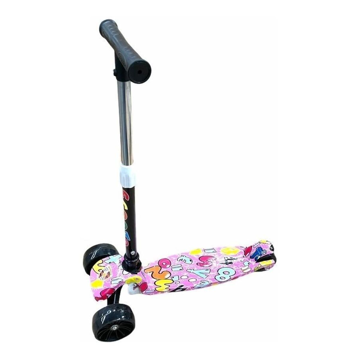 GENERICO - Monopatín Scoot Triscooter Deluxe con Luces LED