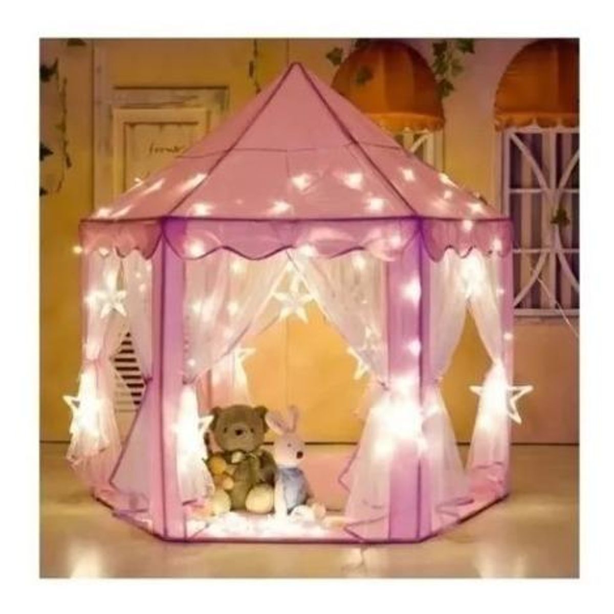 GENERICO - Carpa Infantil Portátil Castillo Princesa para Niñas