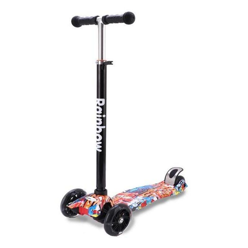 GENERICO - Monopatín Multicolor para Niños - Rainbow Wind