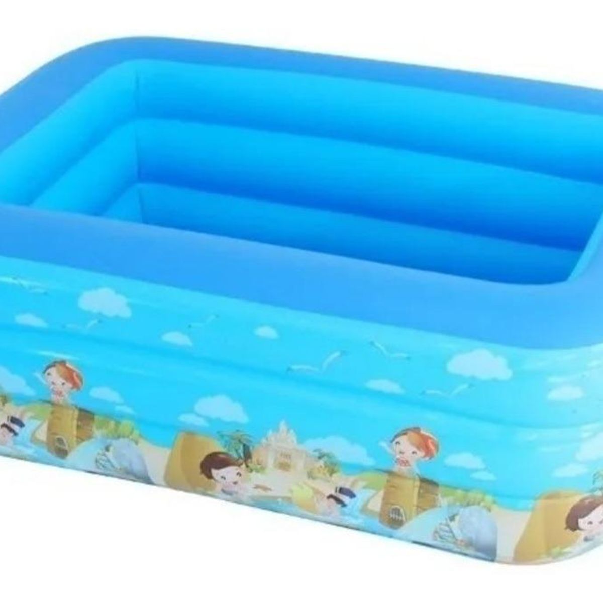 GENERICO - Piscina Inflable Infantil para Verano 150x100x50 Cm