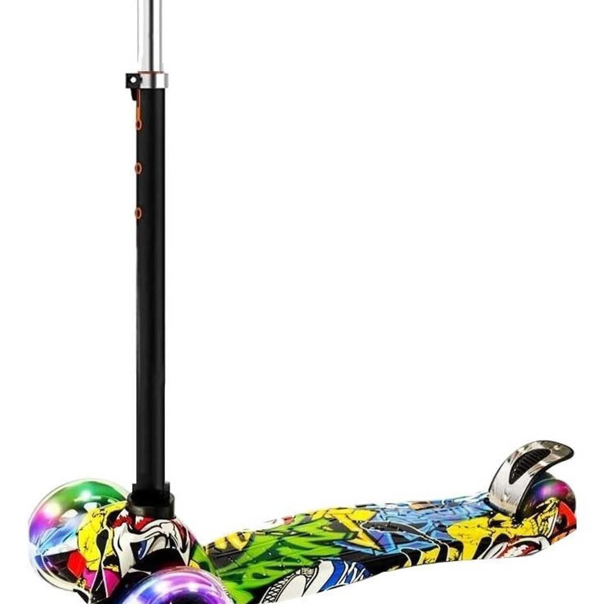 GENERICO - Monopatín Plegable Para Niños Con Luces LED - Blue Hip Hop
