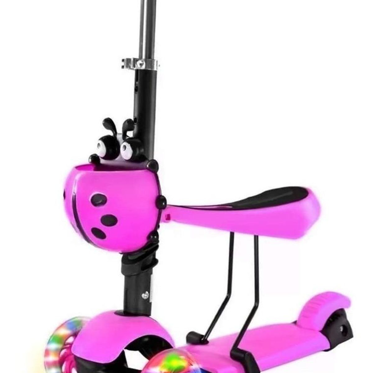 GENERICO - Monopatín Rosa para Niños HC Life Scooter
