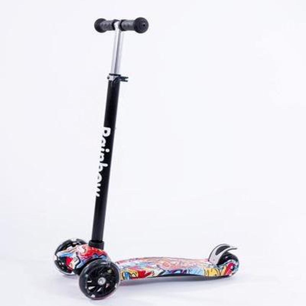 GENERICO - Monopatín Infantil con Casco y Protecciones de Seguridad