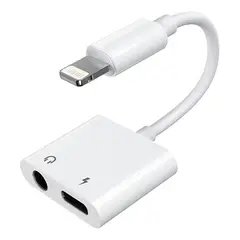 GENERICO - Adaptador Lightning para iPhone con Conector Jack 35mm