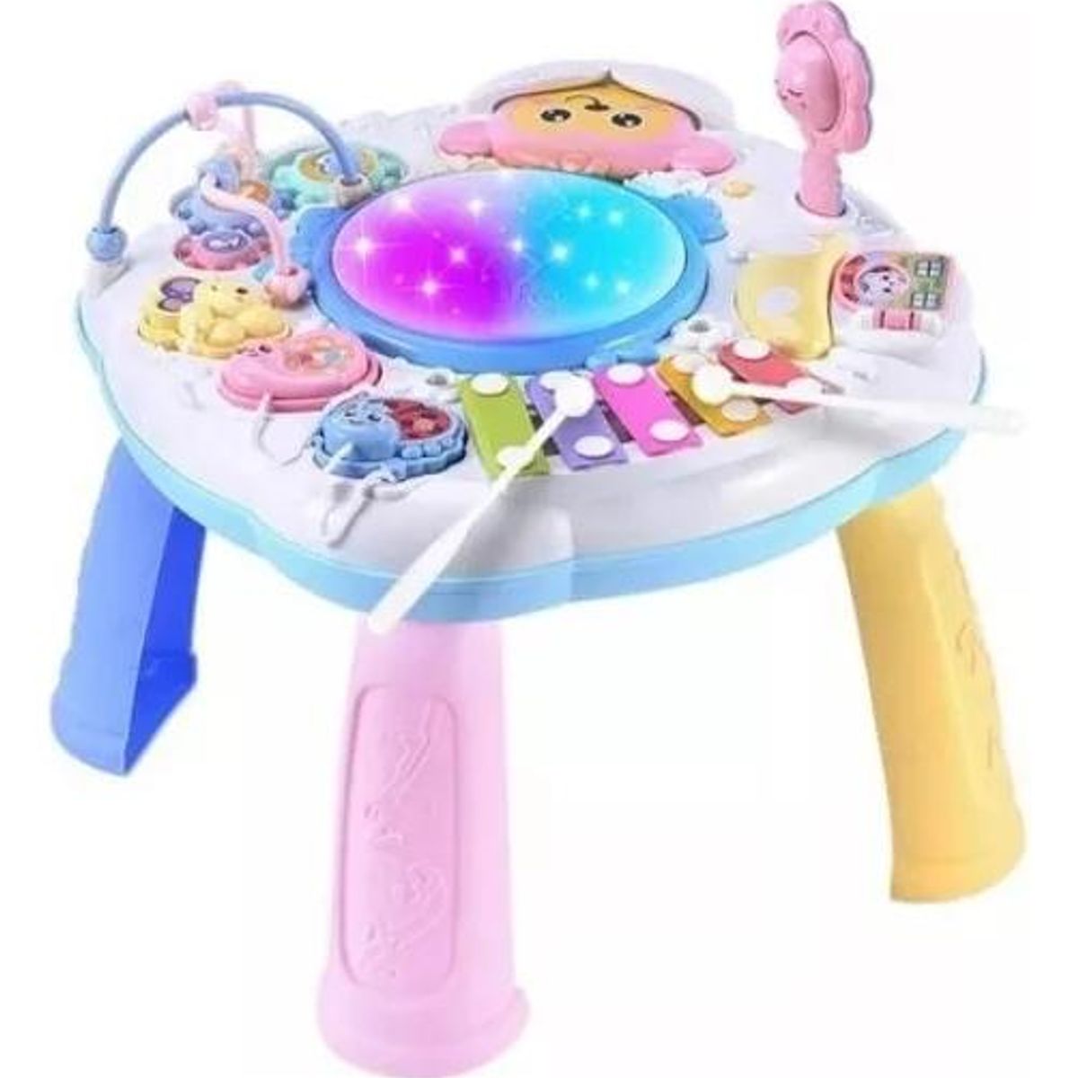 GENERICO - Mesa Interactiva Musical para Bebés con Luz y Audio
