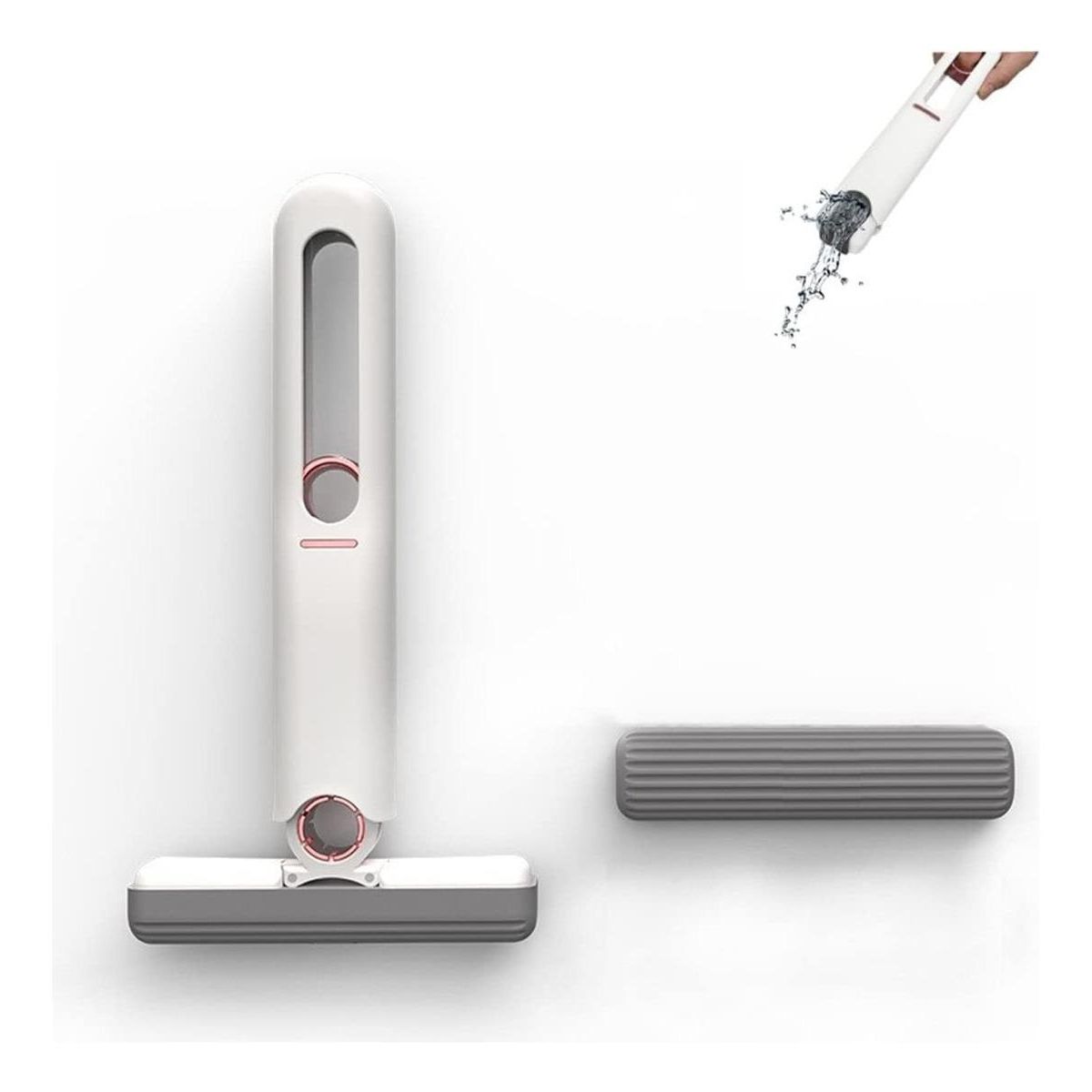 GENERICO - Mini Mopa Trapeador Plegable y Autoexprimible para Hogar