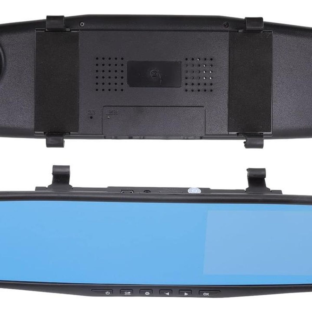 GENERICO - Cámara para Espejo Retrovisor con Pantalla LCD 43" y HD