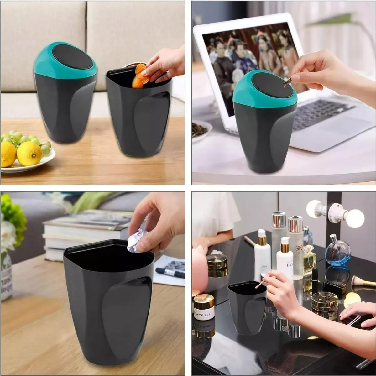 GENERICO - Mini Basurero Portátil para Coche - Organizador Compacto