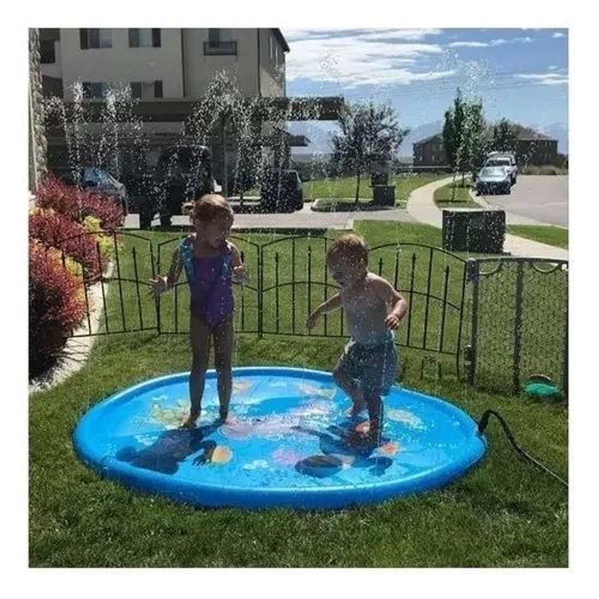 GENERICO - Alfombra de Agua Inflable 170 cm para Niños