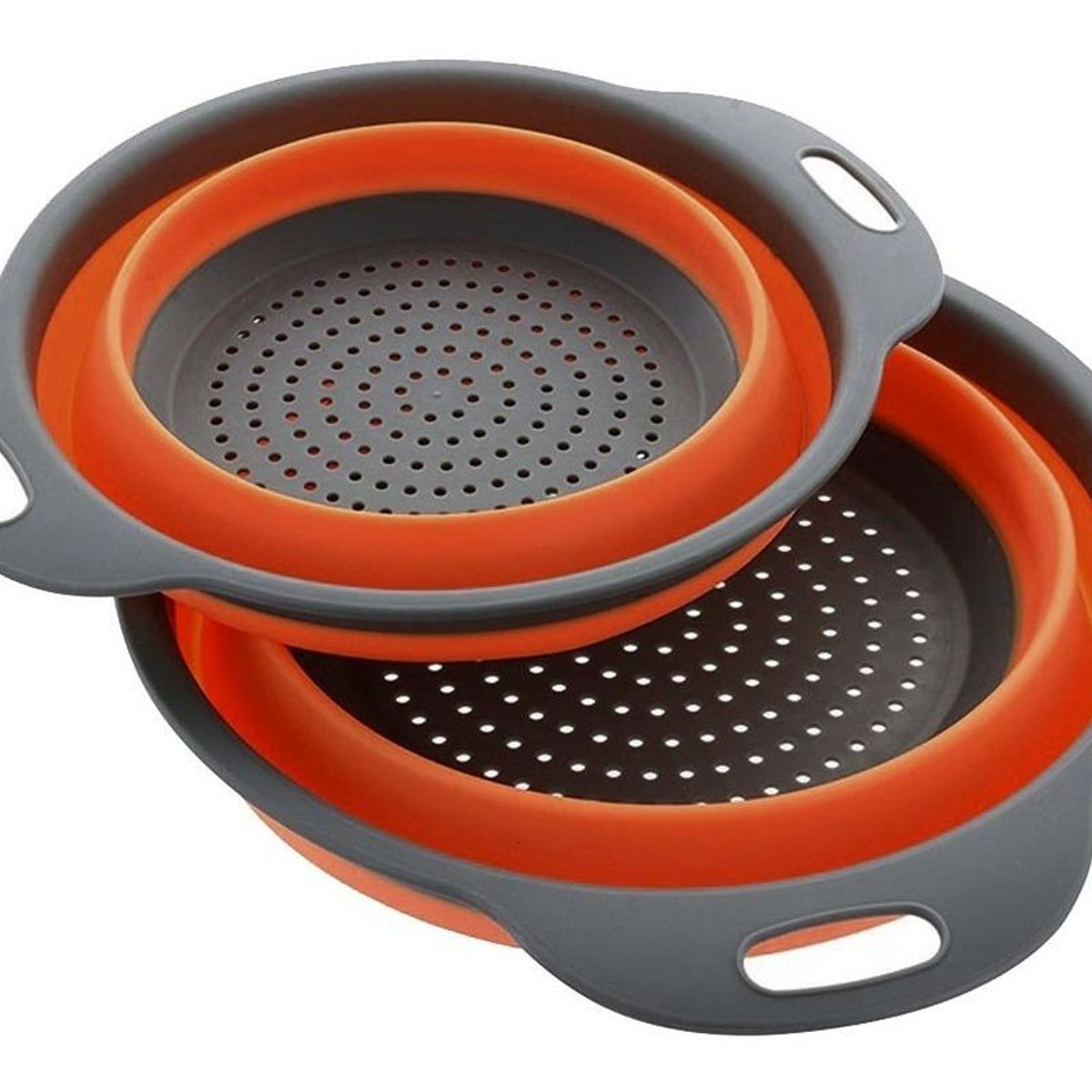 GENERICO - Colador Retráctil Grande de Silicona Plegable 29 cm