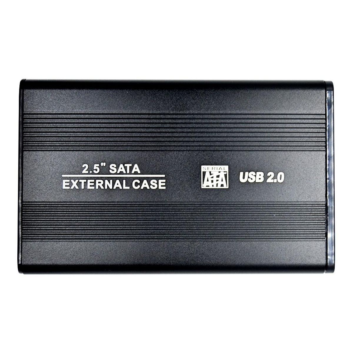 GENERICO - Cofre Metal para Disco Duro SATA 25 USB 20 para Notebook