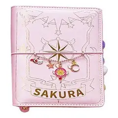 GENERICO - Agenda Rosa Sakura Card Captors con Accesorios Incluidos