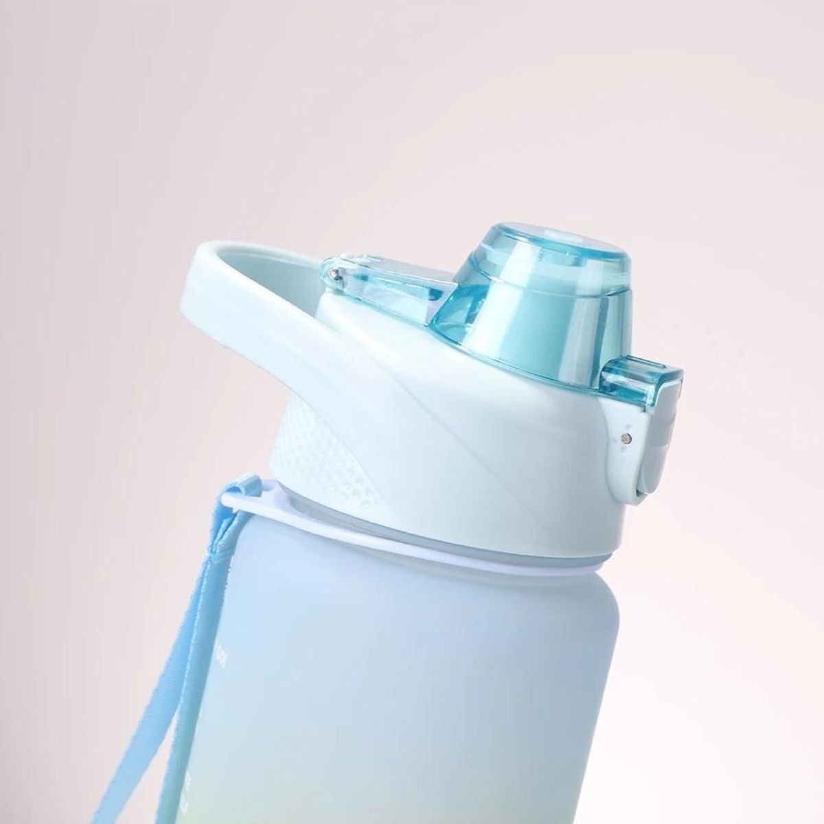 GENERICO - Botella de Agua Motivacional de 1000 ml con Medidor