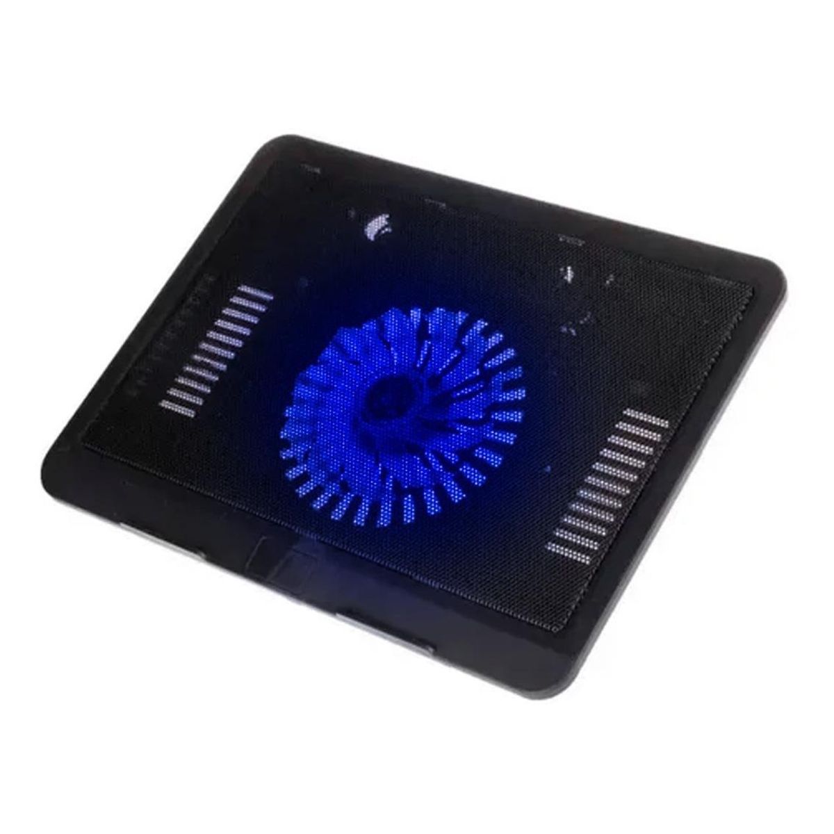 GENERICO - Base para Notebook con Ventilador USB y Luz LED Azul