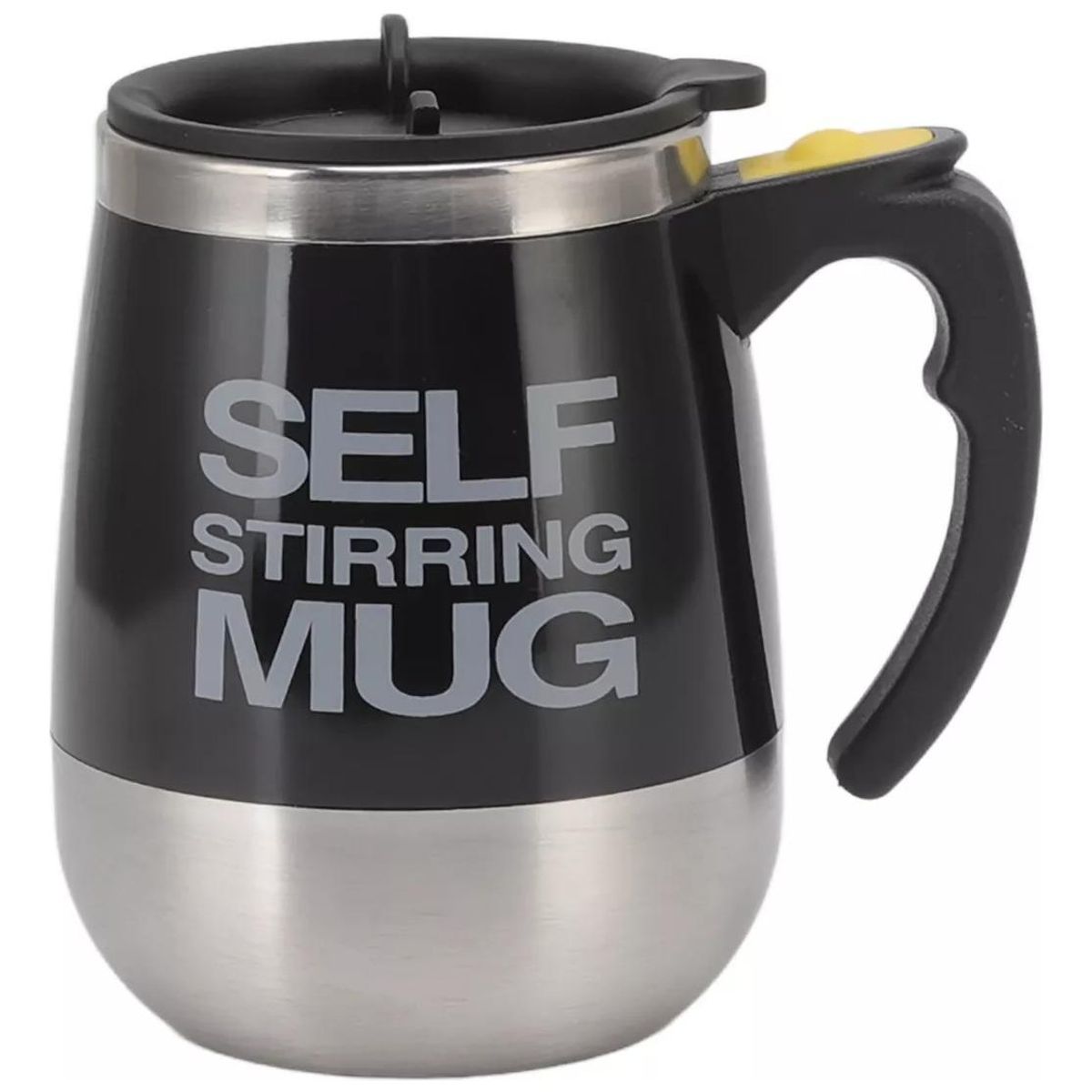 GENERICO - Taza Mezcladora Automática de Acero Inoxidable 400 ml.