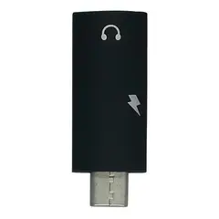 GENERICO - Adaptador Tipo C a Jack 35mm con Carga Simultánea