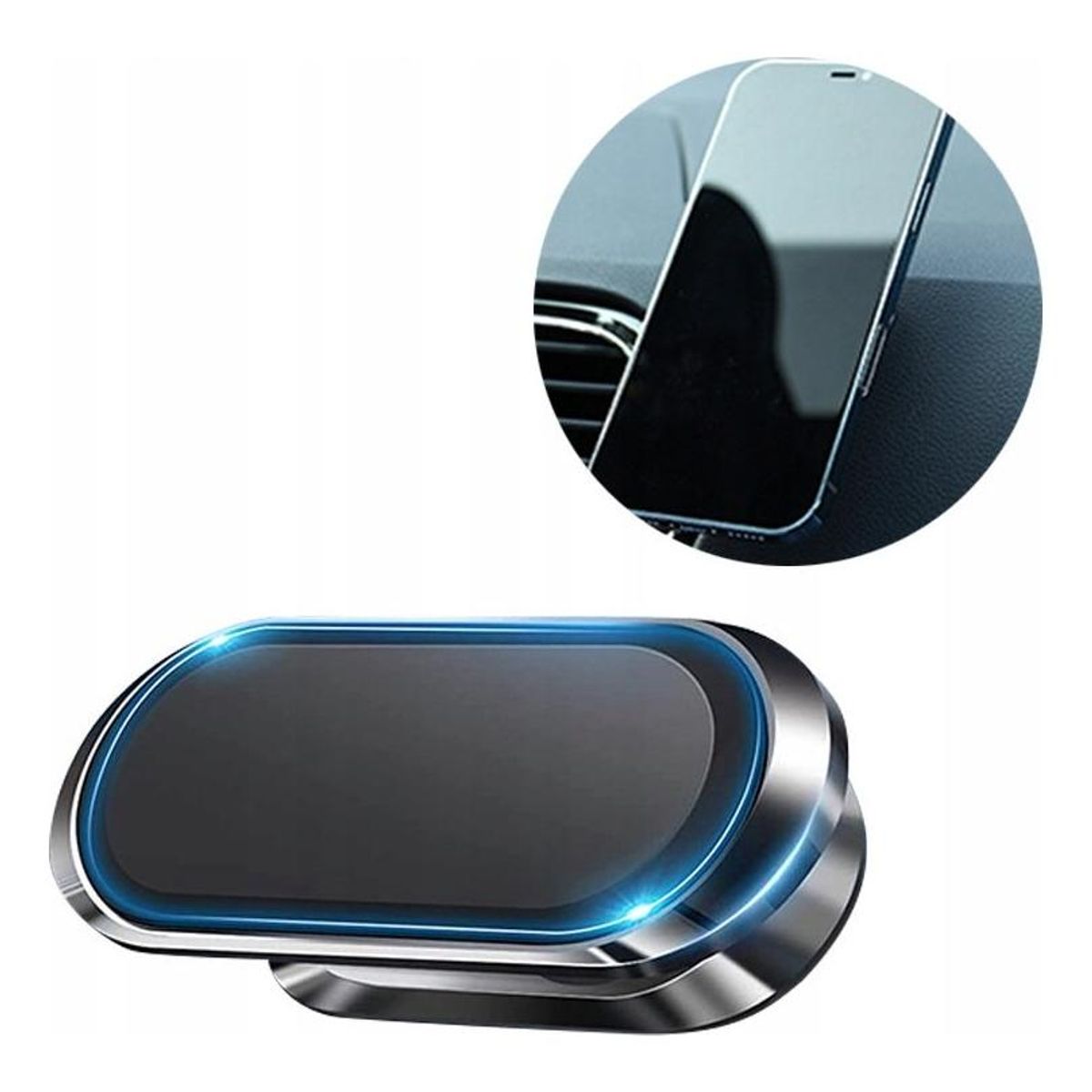 GENERICO - Soporte Magnético para Teléfono 360° Giratorio para Coche