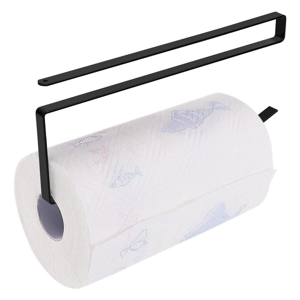 GENERICO - Soporte Metálico para Toallas de Papel y Pañuelos de Cocina