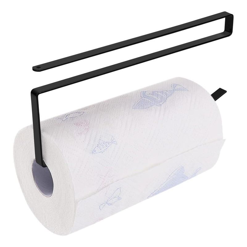 GENERICO - Soporte Metálico para Toallas de Papel y Pañuelos de Cocina