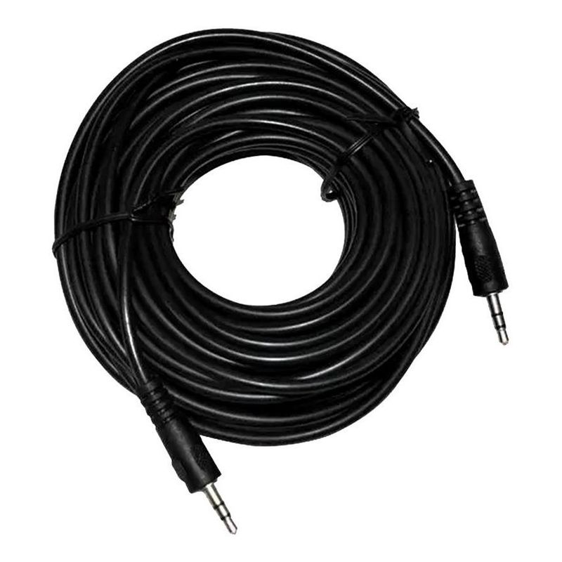 GENERICO - Cable Auxiliar Jack 35mm de 5 Metros para Música