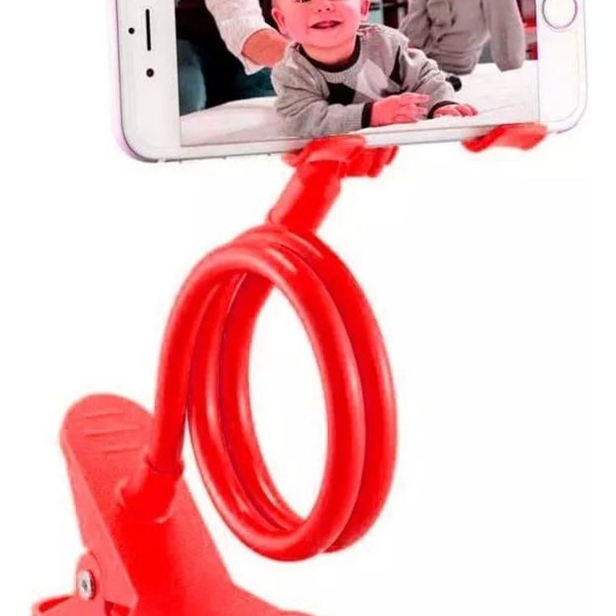 GENERICO - Soporte Celular Flexible con Pinzas Ajustables