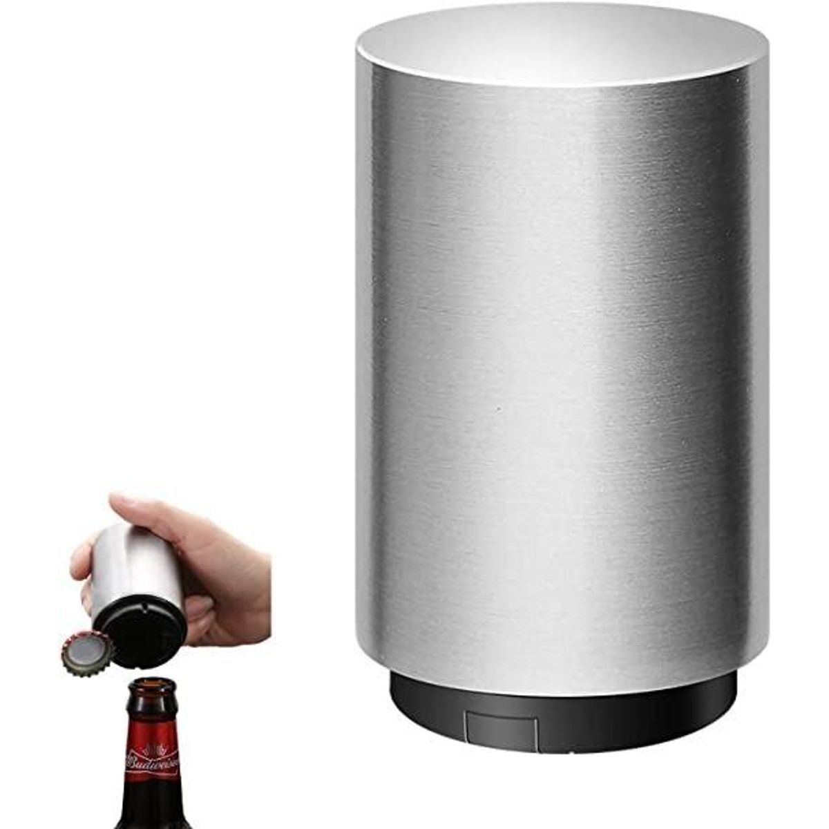 GENERICO - Destapador Automático de Botellas de Acero Inoxidable