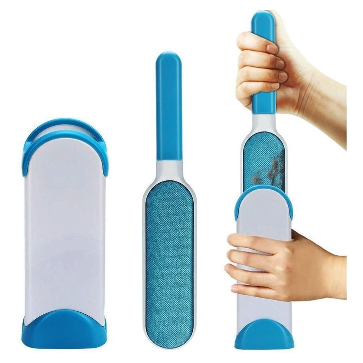 GENERICO - Cepillo Limpiador para Pelos de Mascota con Base Autolimpiante