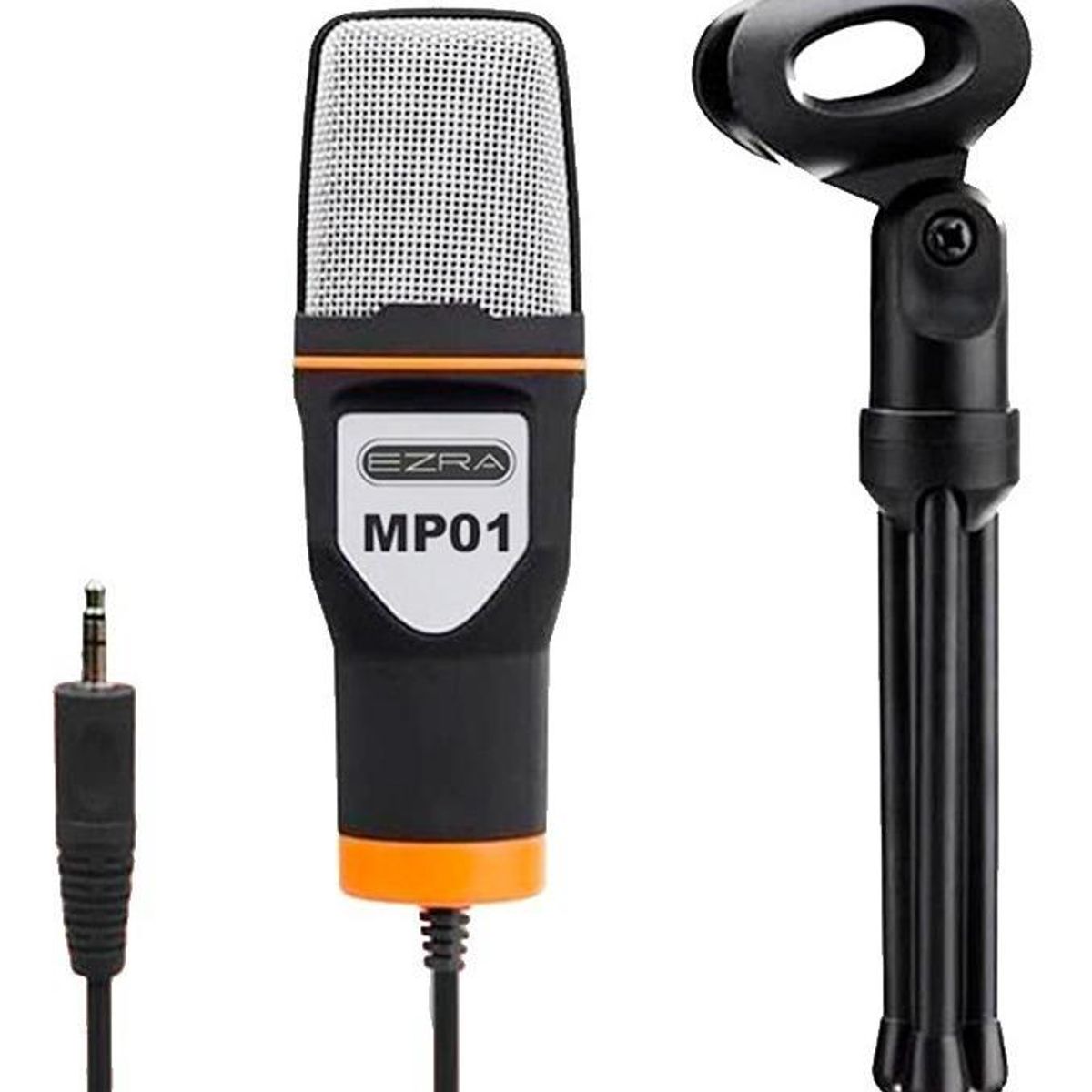 GENERICO - Micrófono Condensador Omnidireccional con Trípode