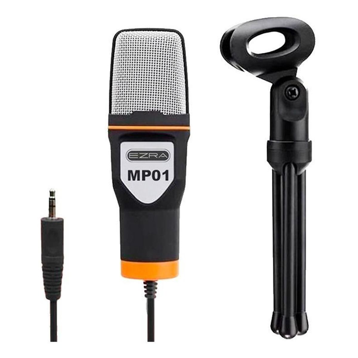 GENERICO - Micrófono Condensador Omnidireccional con Trípode