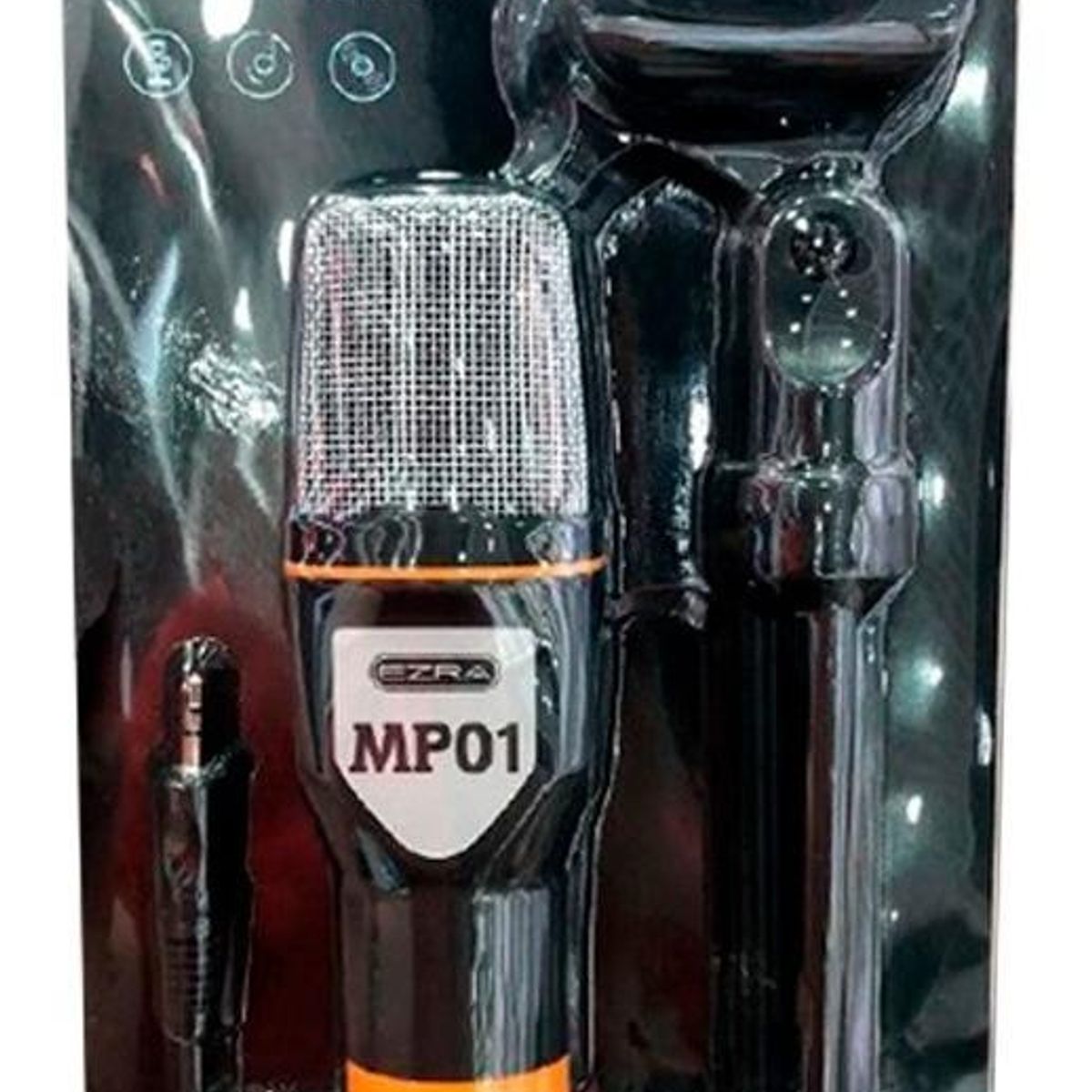 GENERICO - Micrófono Condensador Omnidireccional con Trípode