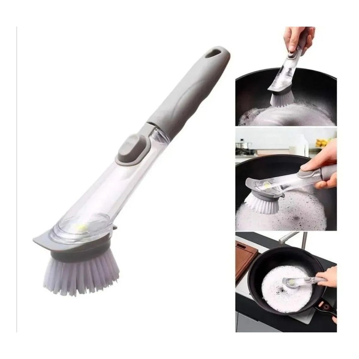 GENERICO - Cepillo Multifuncional para Limpieza de Loza