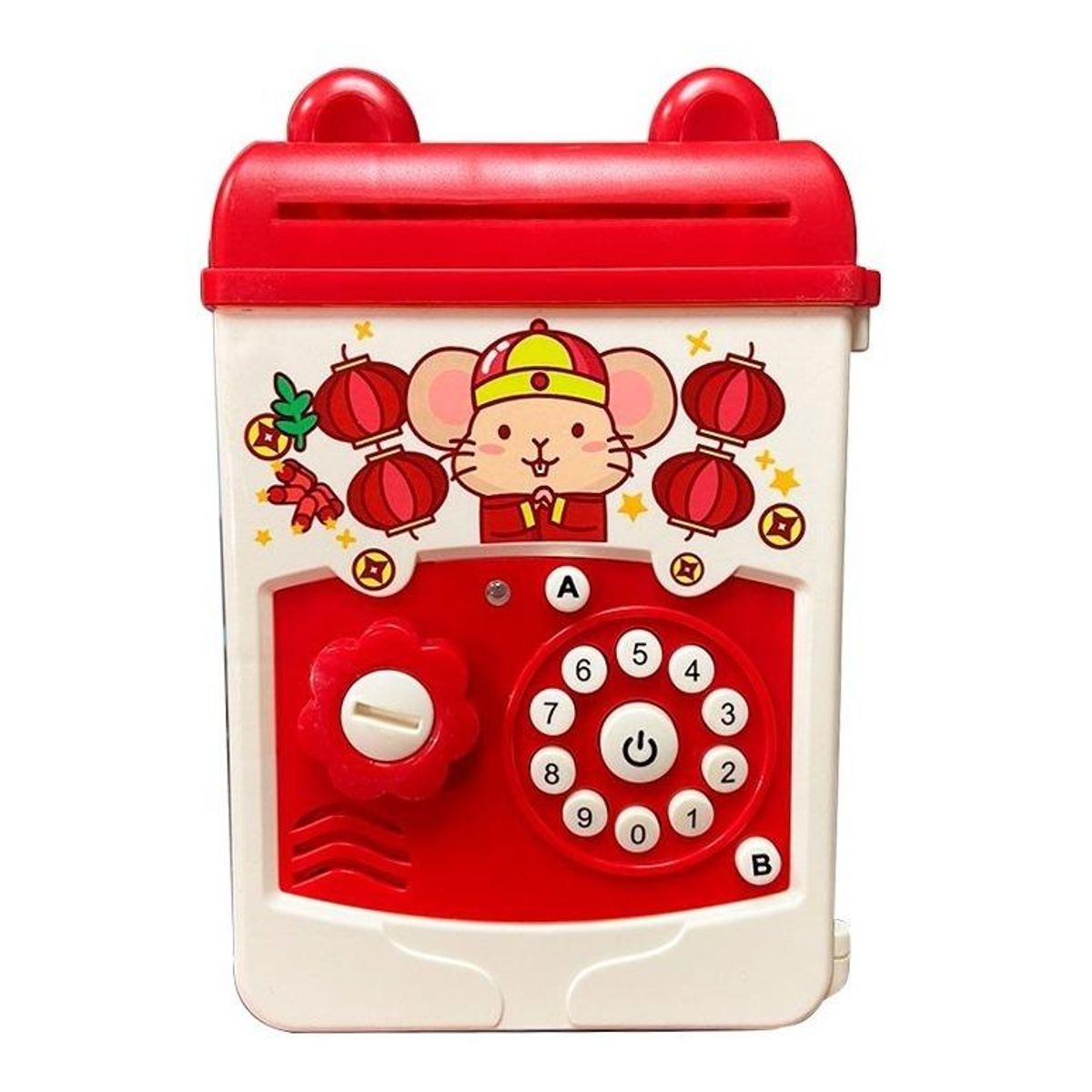 GENERICO - Juguete Interactivo Caja Fuerte con Sonido y Luces.