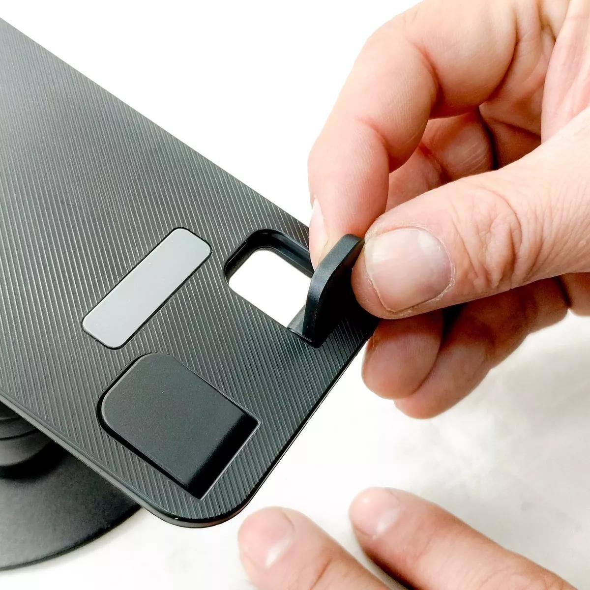 GENERICO - Soporte Metálico Ajustable 360° para Tablet y Smartphone