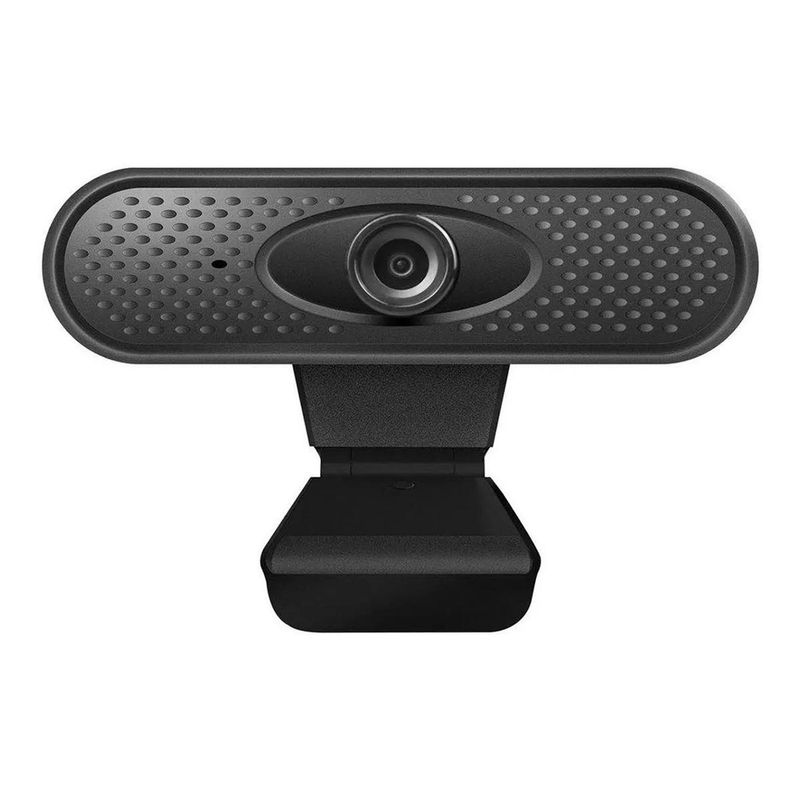 GENERICO - Cámara Web USB 720P con Micrófono y Enfoque Manual