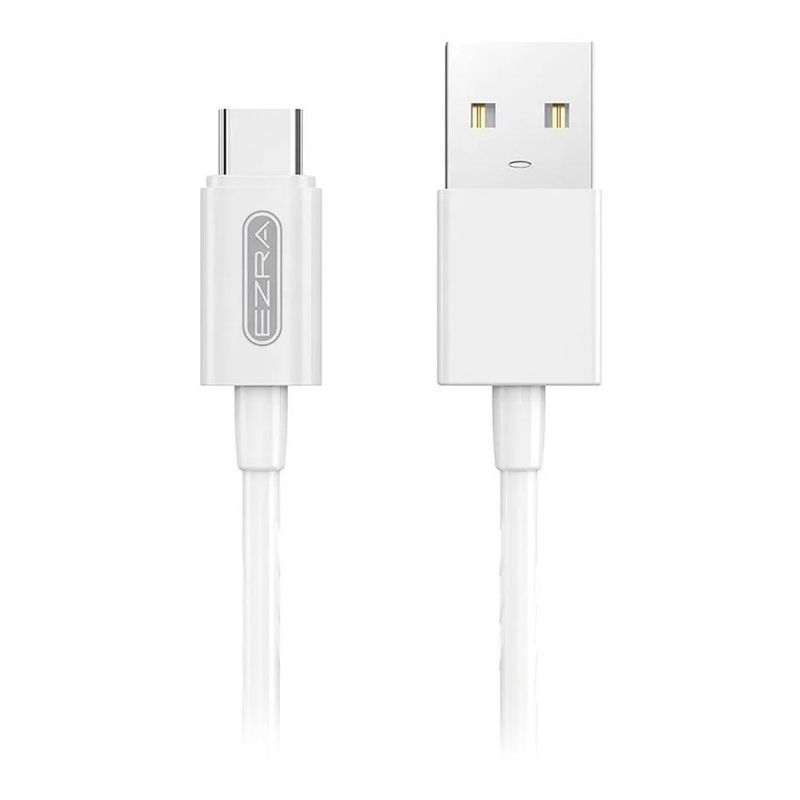 GENERICO - Cable Tipo C 2 Metros Carga Rápida 21A Blanco