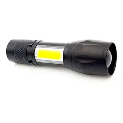 GENERICO - Mini Linterna Táctica LED Recargable de Alto Rendimiento
