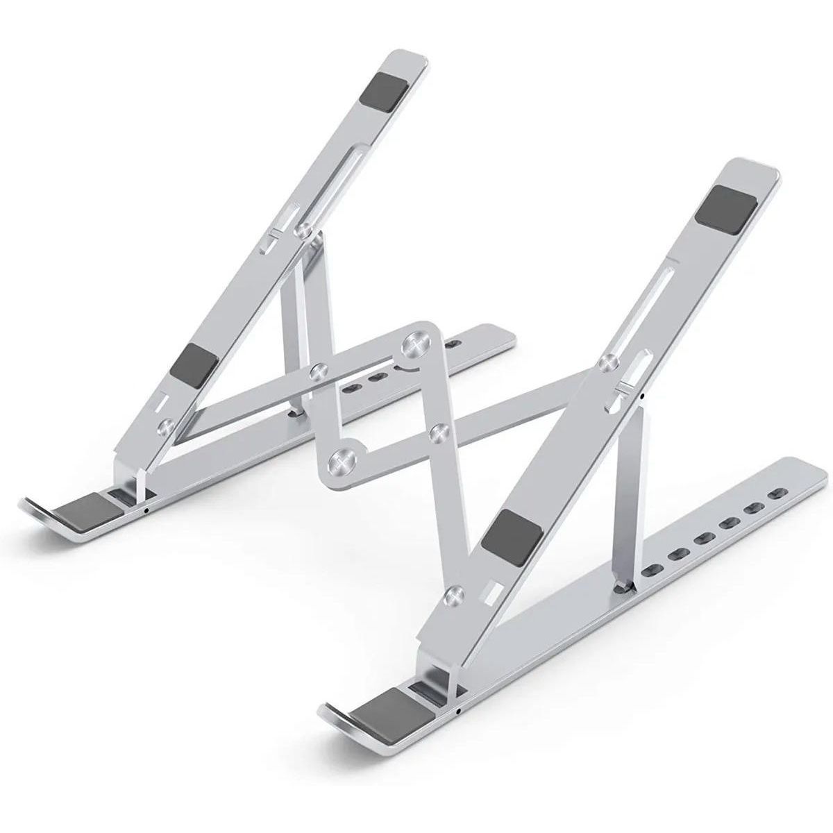 GENERICO - Soporte Plegable de Aluminio para Notebook y Tablets