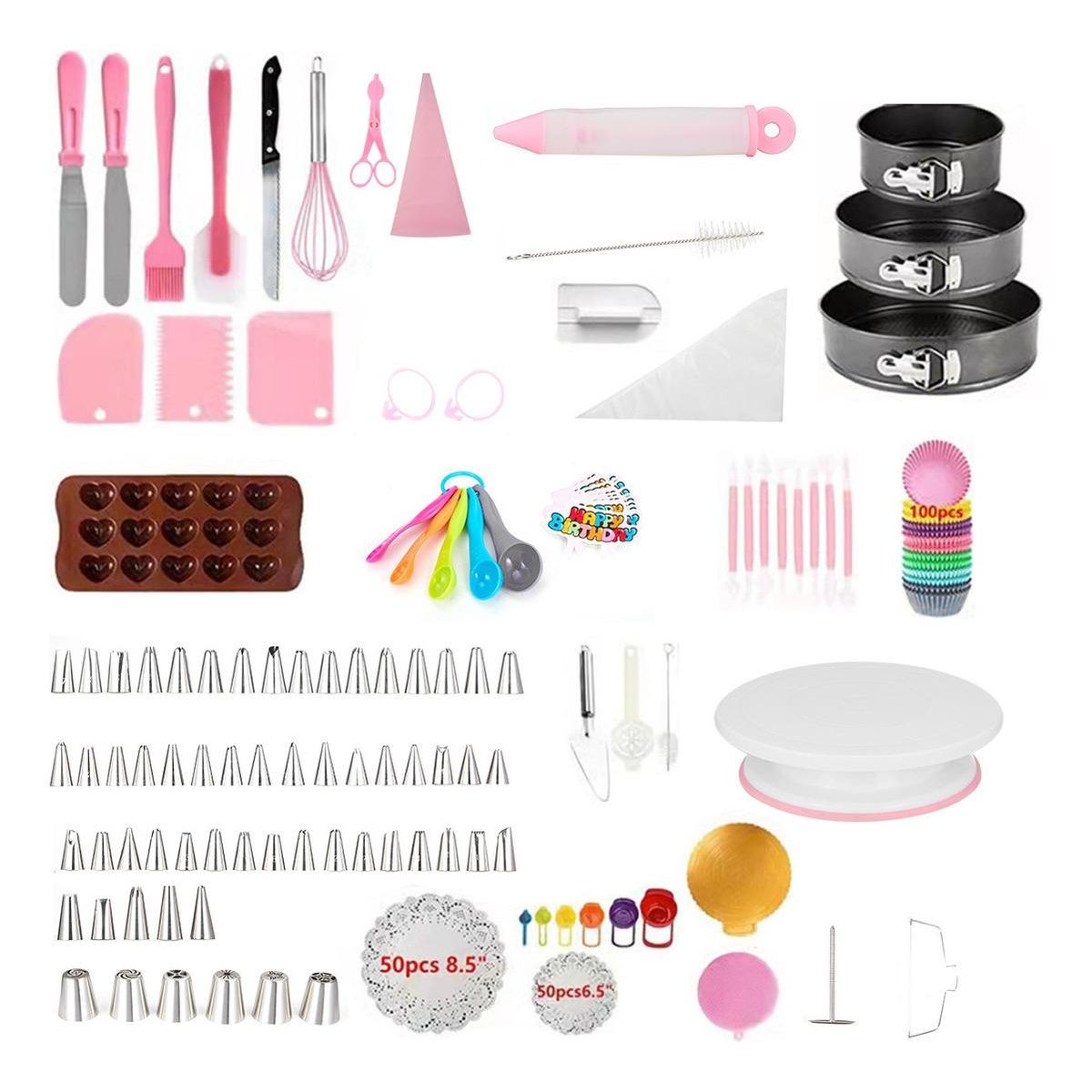 GENERICO - Set Completo de Utensilios de Pastelería y Decoración