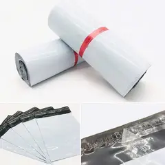 GENERICO - Bolsas Autoadhesivas Blancas para Embalaje 20x35 Pack de 100