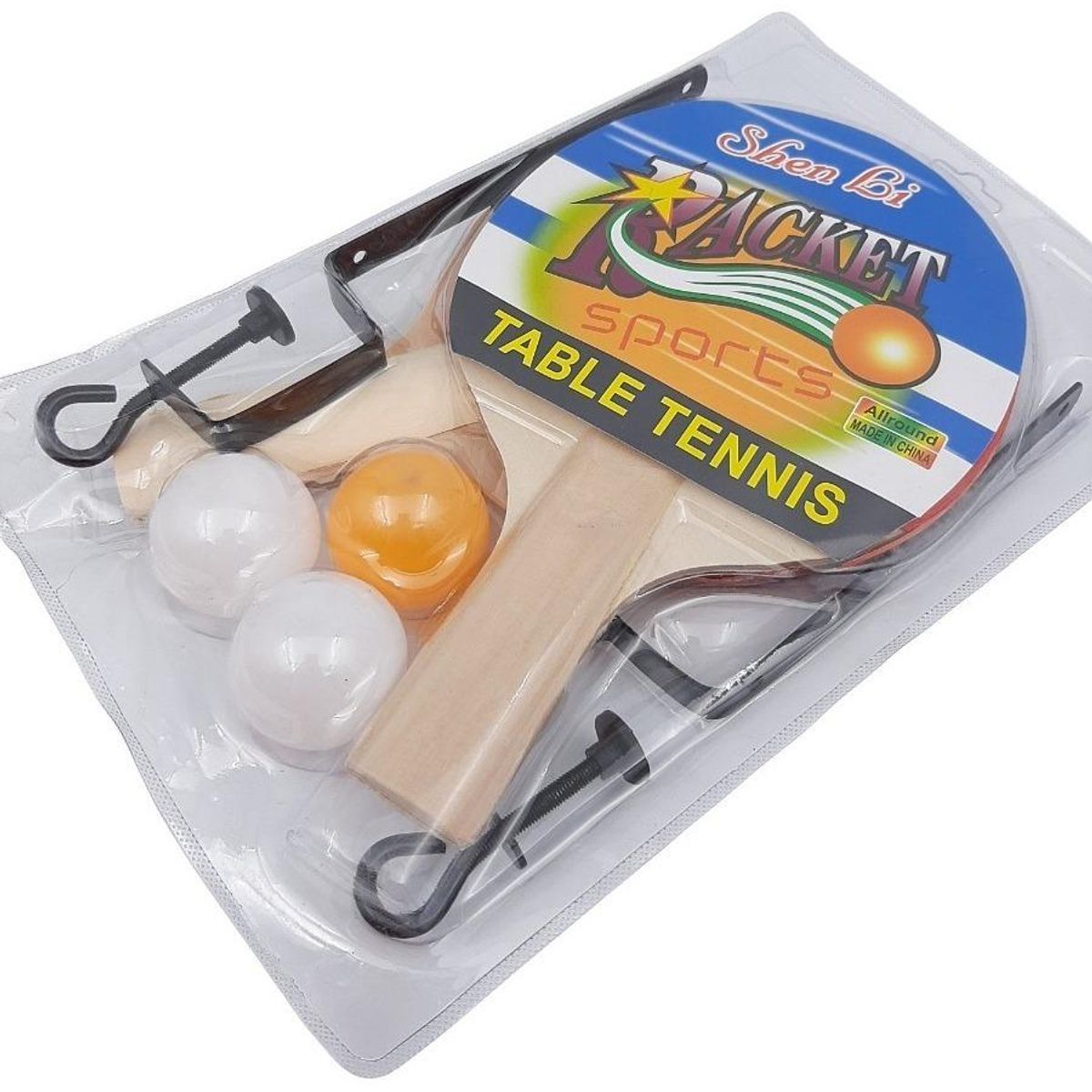 GENERICO - Juego de Mesa Ping Pong con Raquetas y Pelotitas