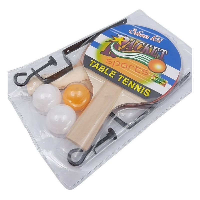 GENERICO - Juego de Mesa Ping Pong con Raquetas y Pelotitas