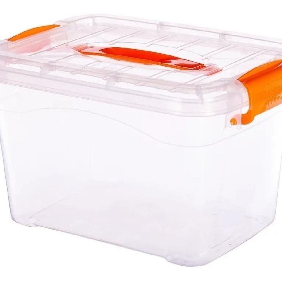 GENERICO - Caja Organizadora Transparente de Plástico 15 Litros