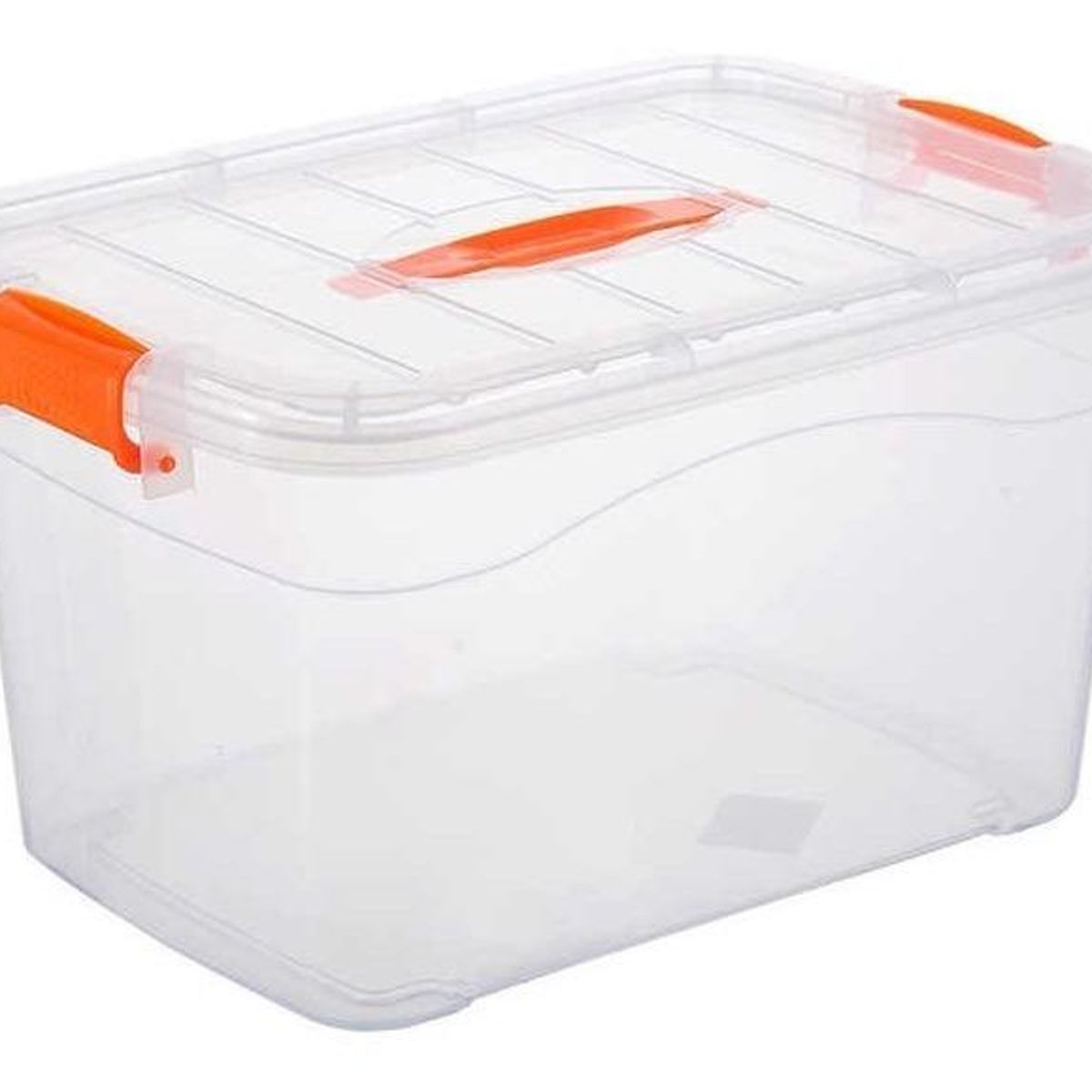 GENERICO - Caja Organizadora Transparente de Plástico 15 Litros